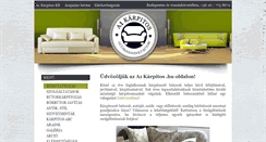 Desktop Screenshot of a1karpitos.hu